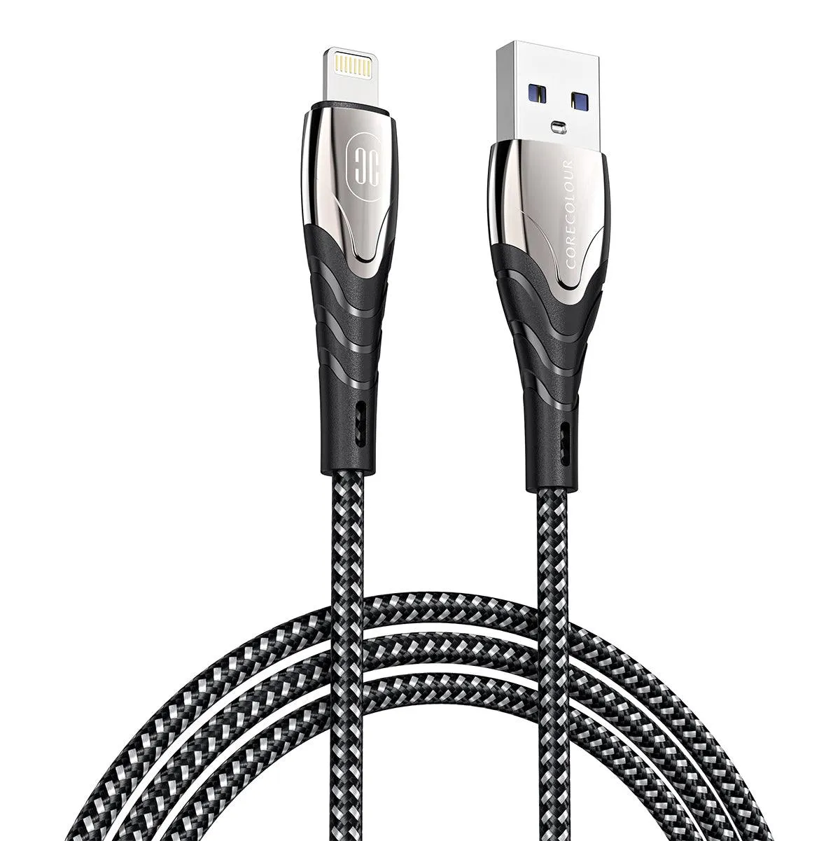 1.2m USB-A to Lightning Anti-bending Charging Cable