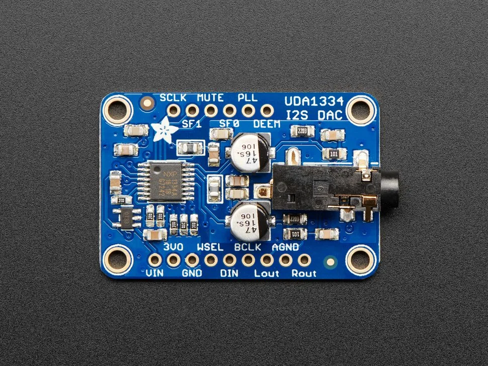 Adafruit I2S Stereo Decoder - UDA1334A Breakout