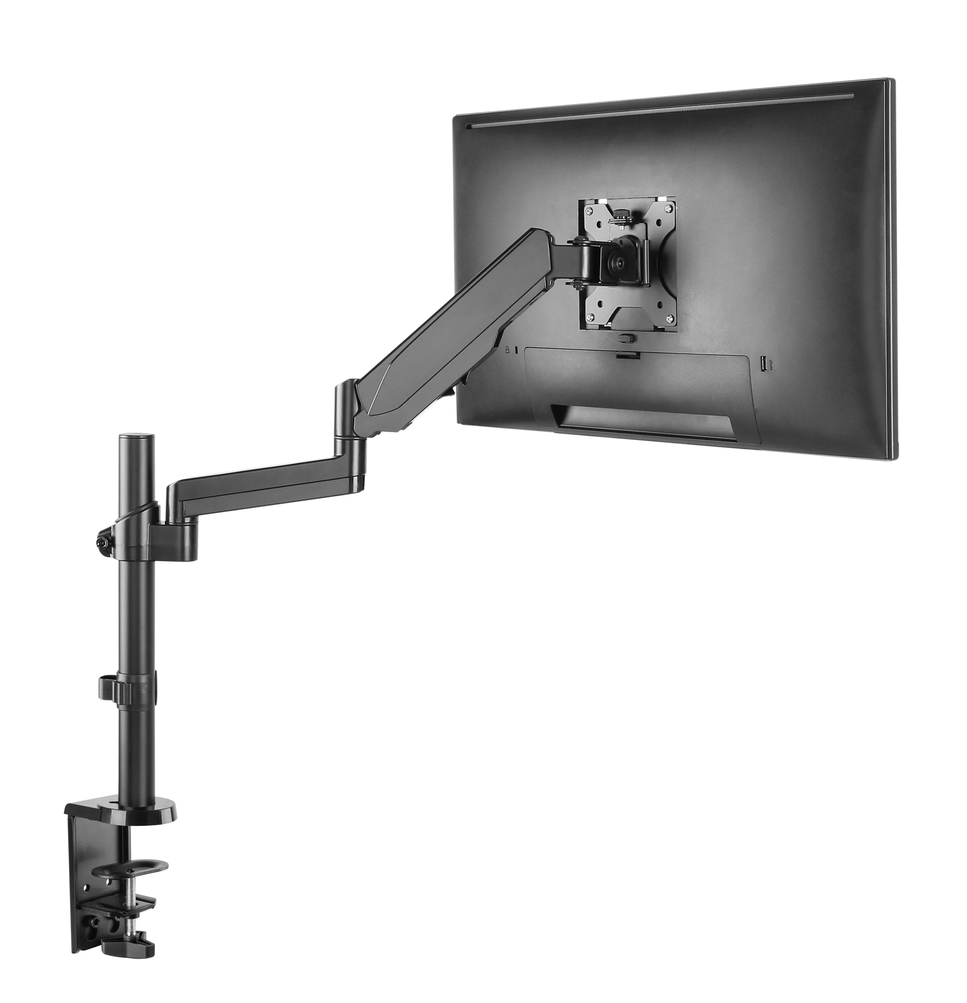 Adjustable LCD Monitor Gas Arm LMS-PMS-B (Black)