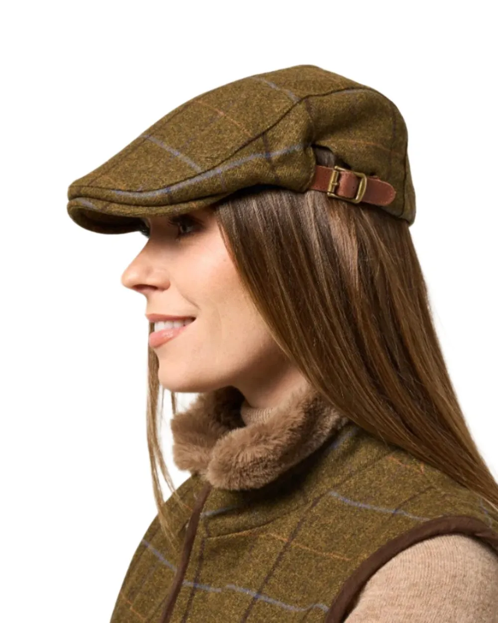 Alan Paine Combrook Adjustable Tweed Cap