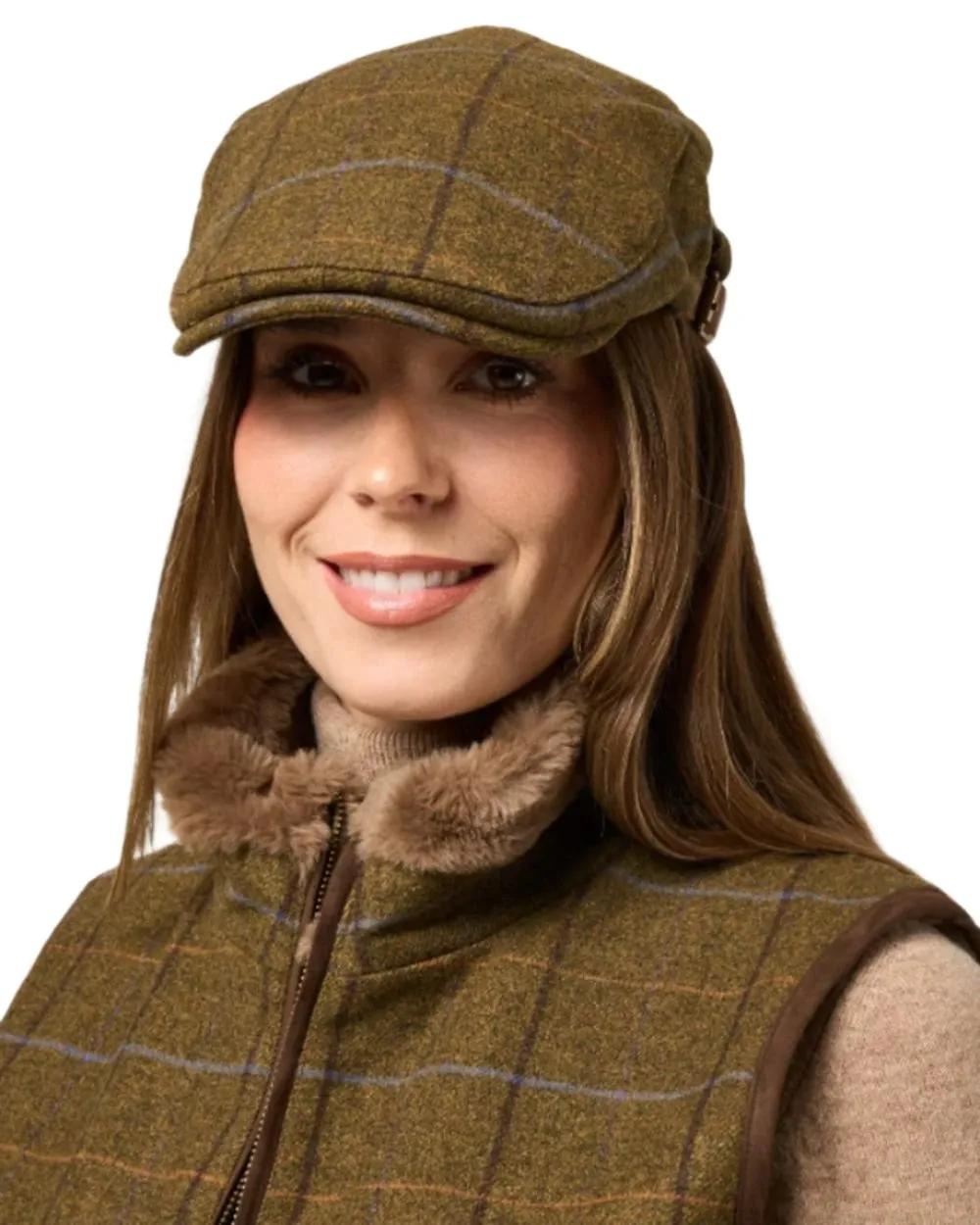 Alan Paine Combrook Adjustable Tweed Cap