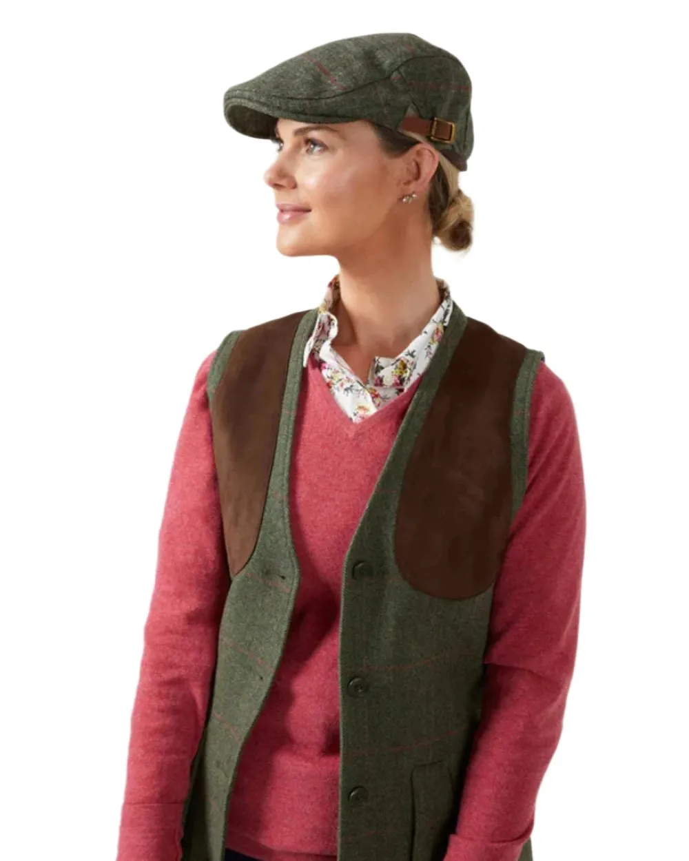 Alan Paine Combrook Adjustable Tweed Cap