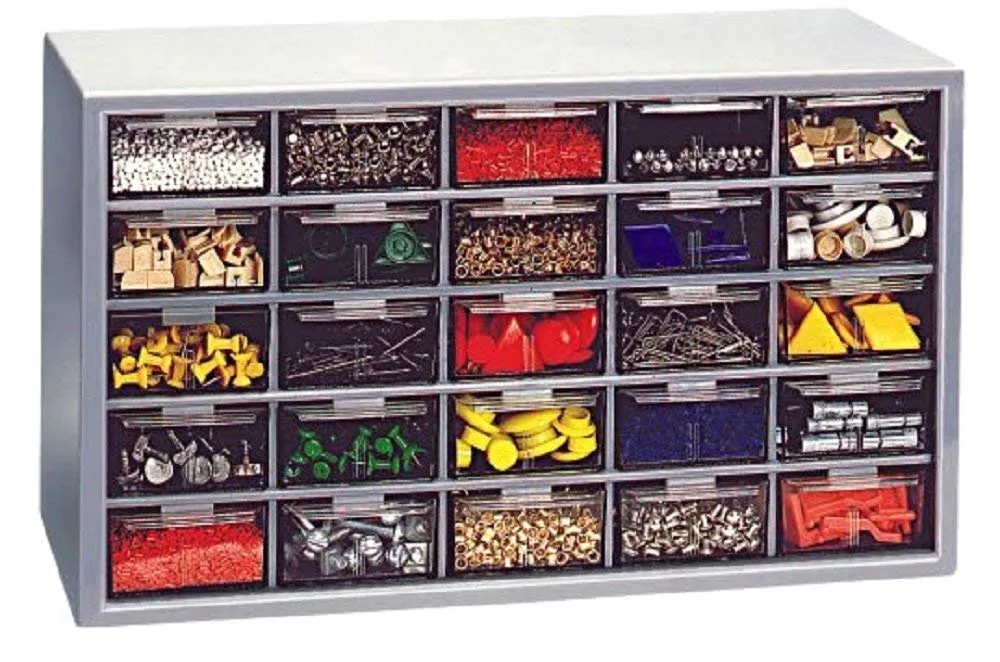 Alkon: ACO25 Component Organizer Box with 25 Drawers