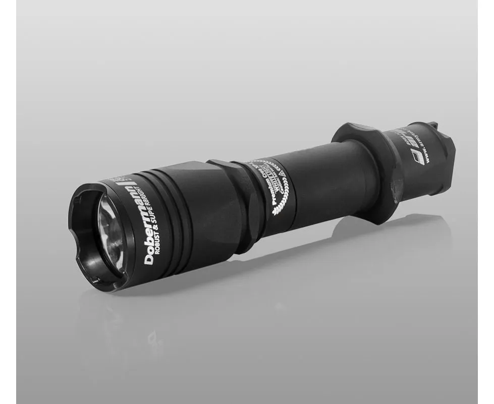 Armytek Dobermann / XP-L HI White / 1000 lm / 5Â°:40Â° / 1x18650 or 2xCR123A