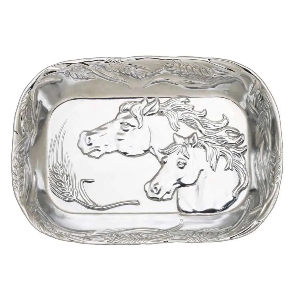 Arthur Court Horse Catch All Tray