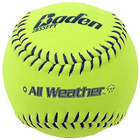 Baden All-Weather 12 Inch Coreguard Cover Fastpitch Softball - One Dozen: 2BSSFPY