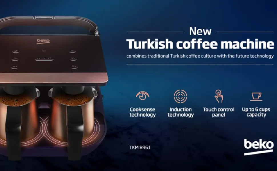 Beko - Telve Duo Turkish Coffee Machine Rose Gold