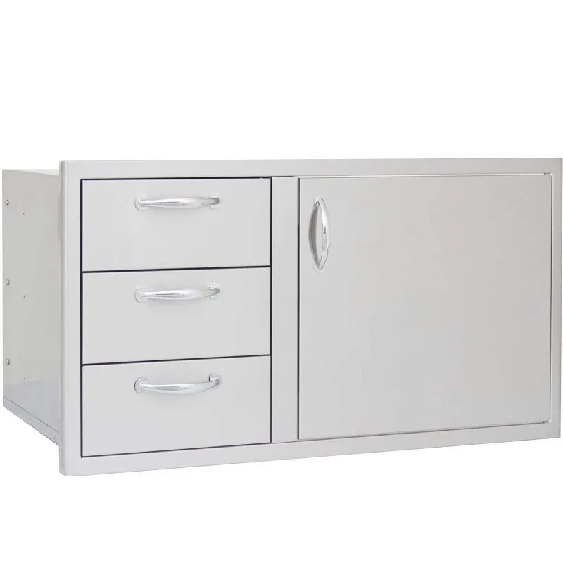 Blaze 39" Door and Triple Drawer Combo Soft Close