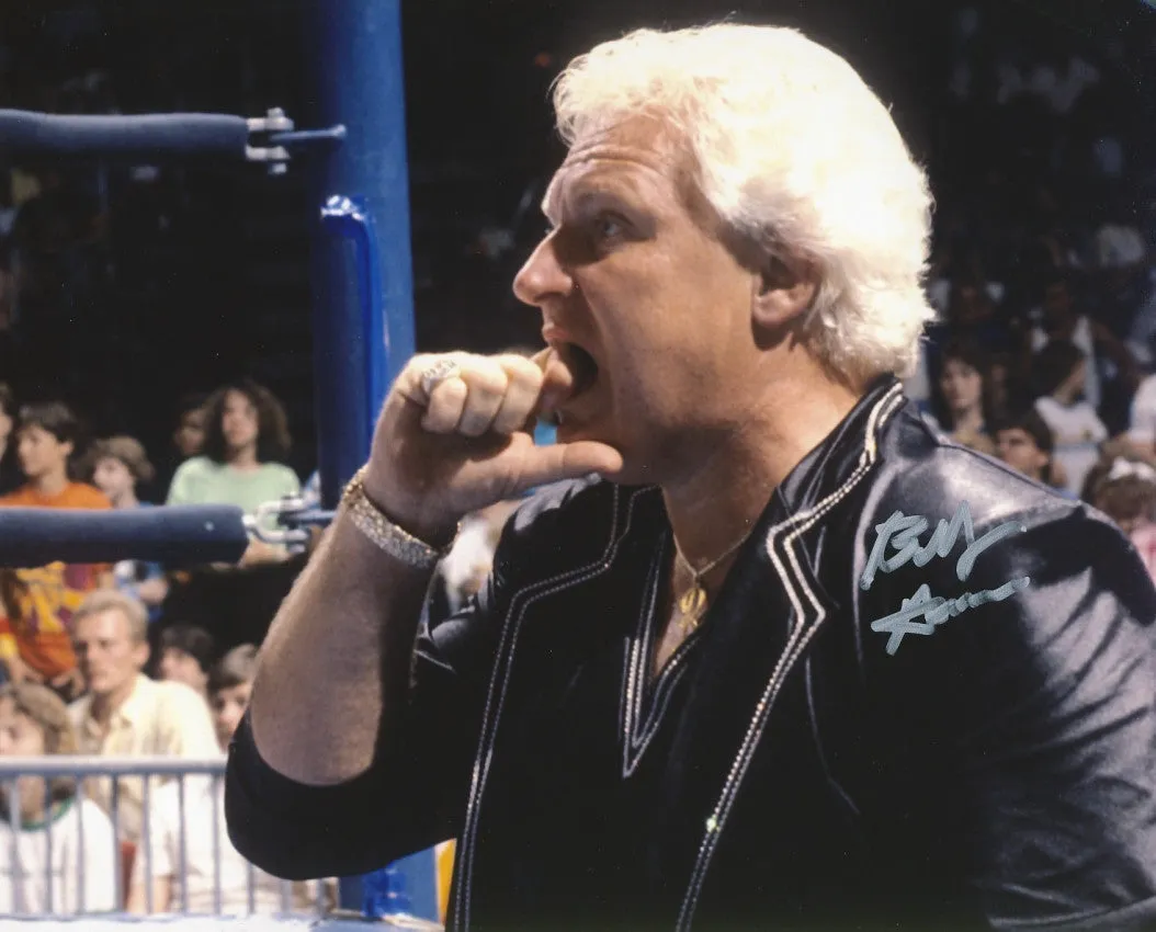 Bobby The Brain Heenan - Autographed 8x10 Photo