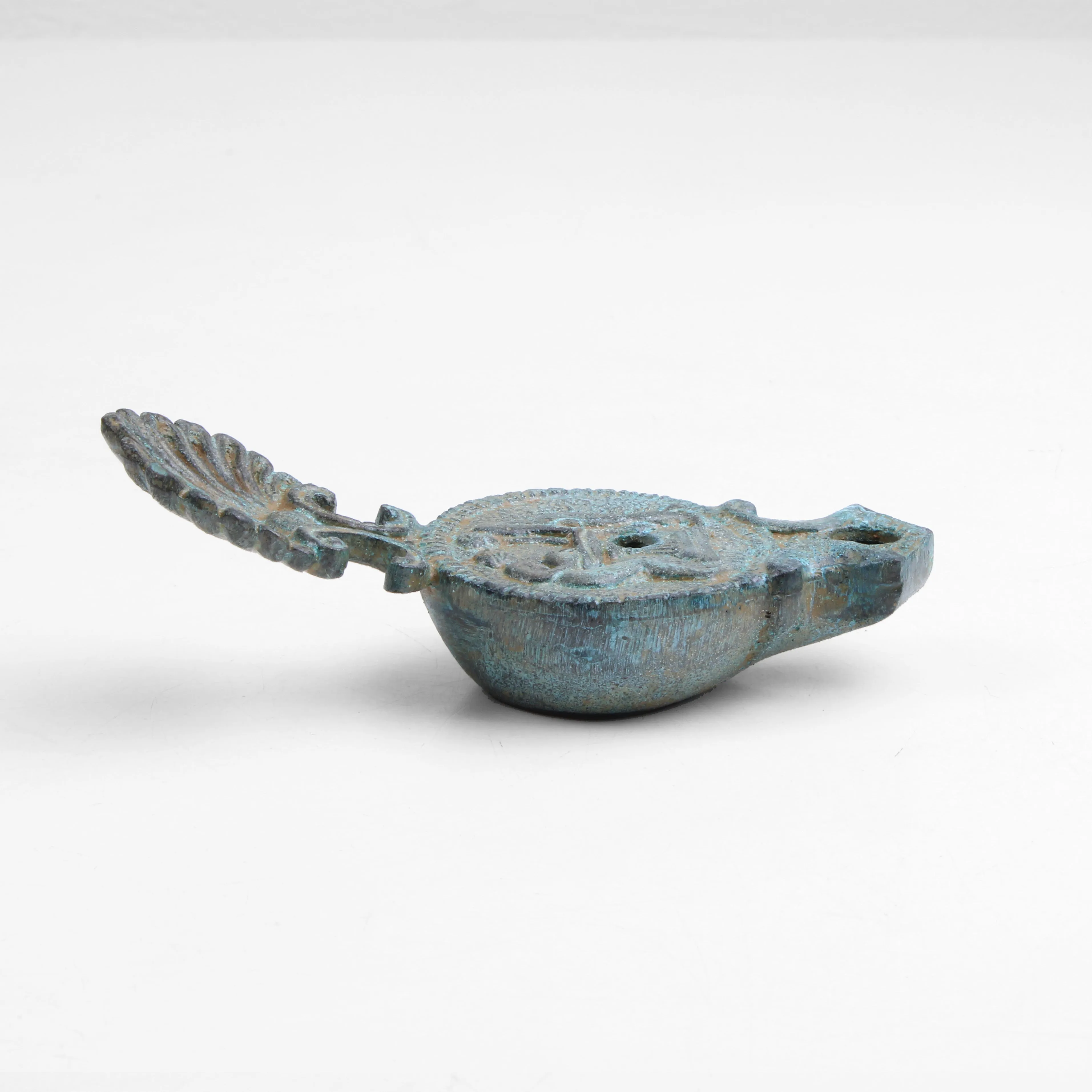 Bronze Oil Lamp