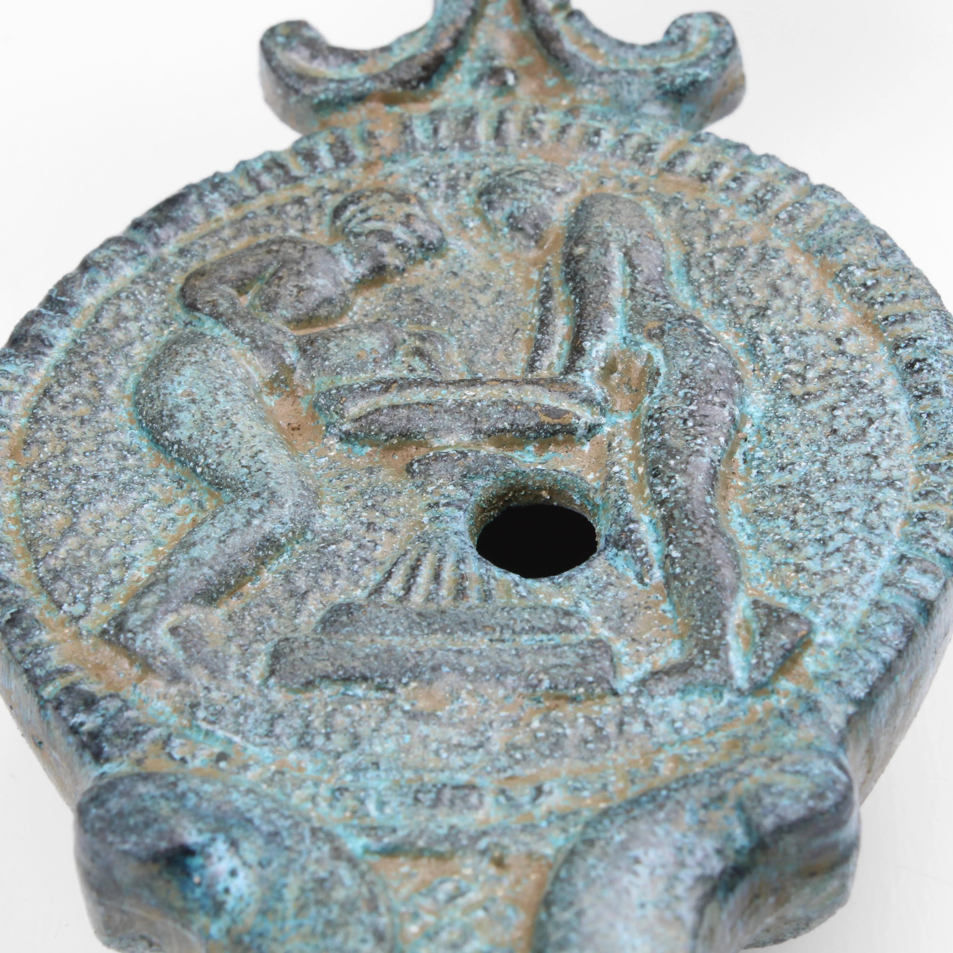 Bronze Oil Lamp