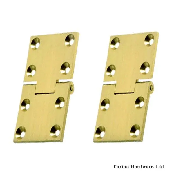 Butler Tray Hinges, Square Ends