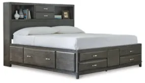 Caitbrook King Storage Bed With 8 Drawers