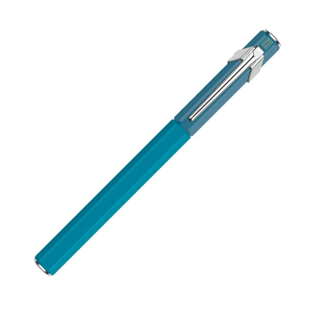 Caran d'Ache 849 Fountain Pen Paul Smith Limited Edition Cyan/Steel