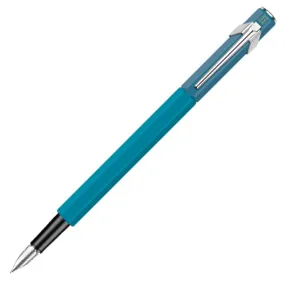 Caran d'Ache 849 Fountain Pen Paul Smith Limited Edition Cyan/Steel