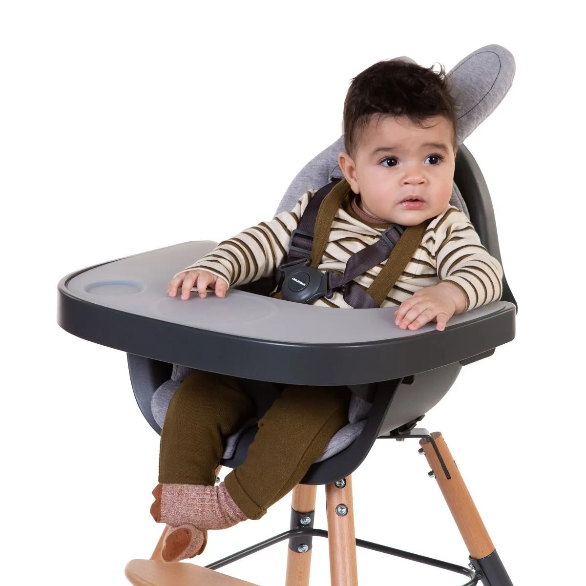 Childhome Evolu 2 High Chair - Natural Anthracite