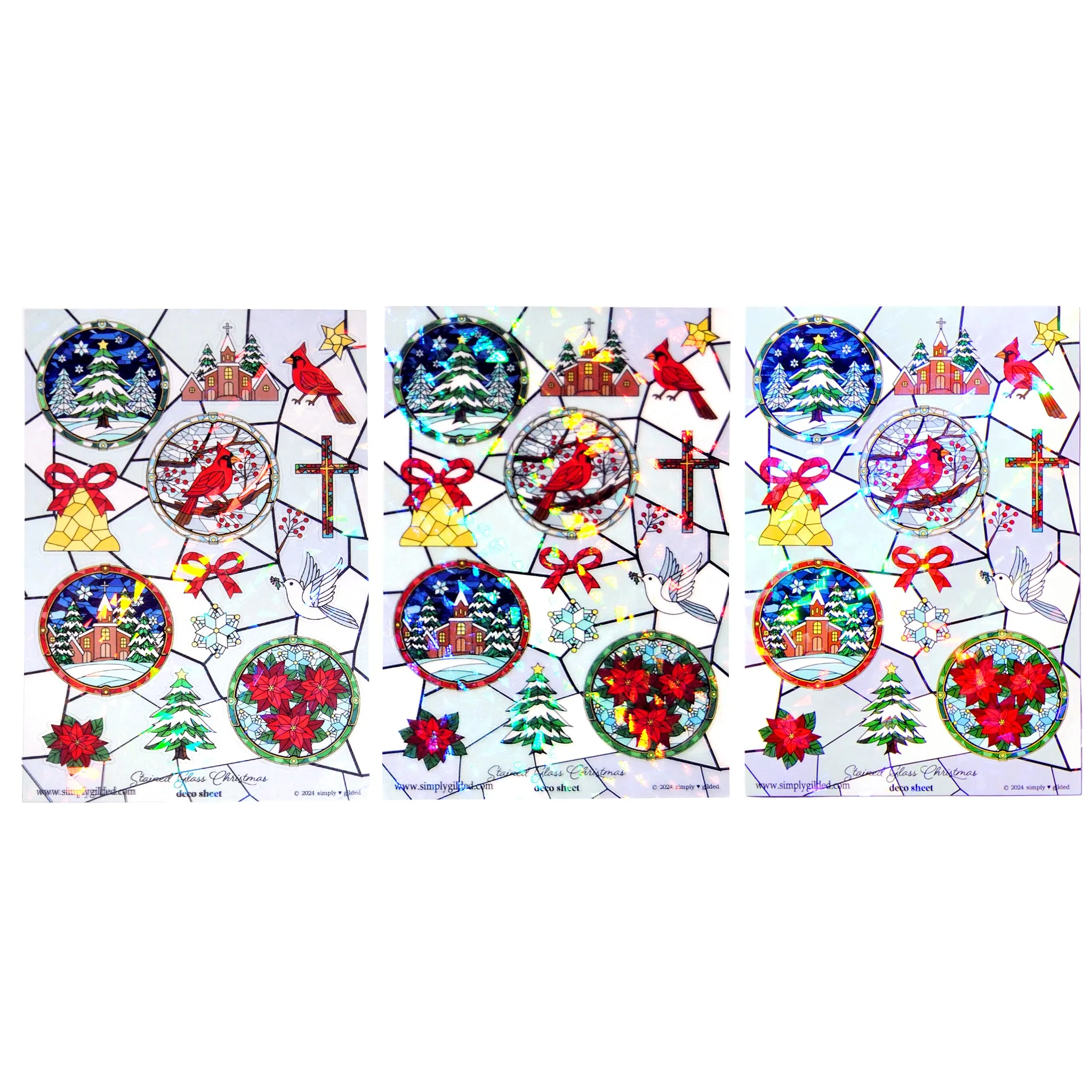 Christmas Stained Glass Bundle