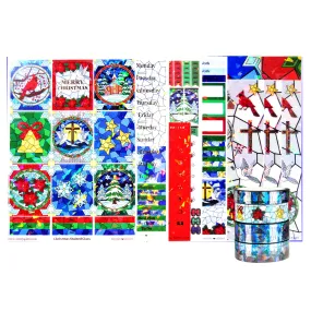 Christmas Stained Glass Bundle