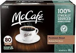 Coffee McCafe Premium Roast K Cups 80PK