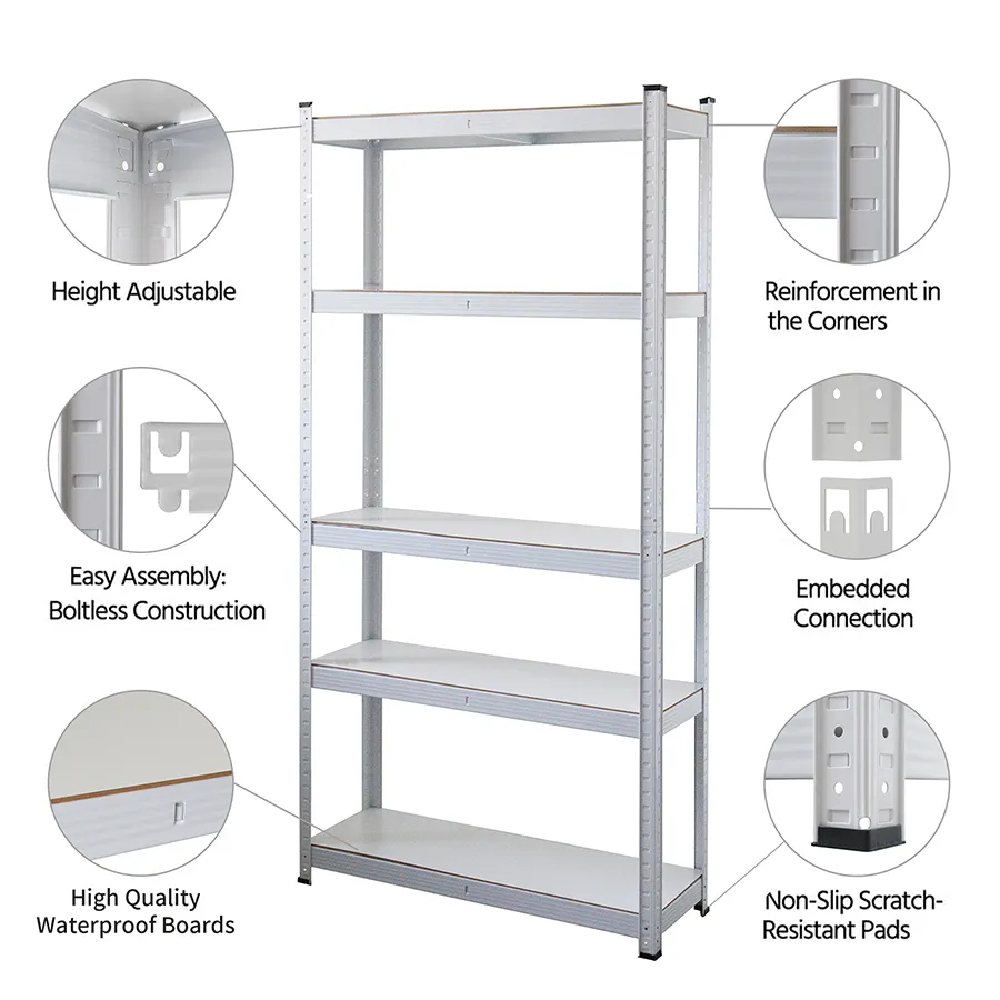 Colten 5 Tier Adjustable Rack