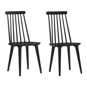 Cortez Farmhouse Wood Dining Chairs