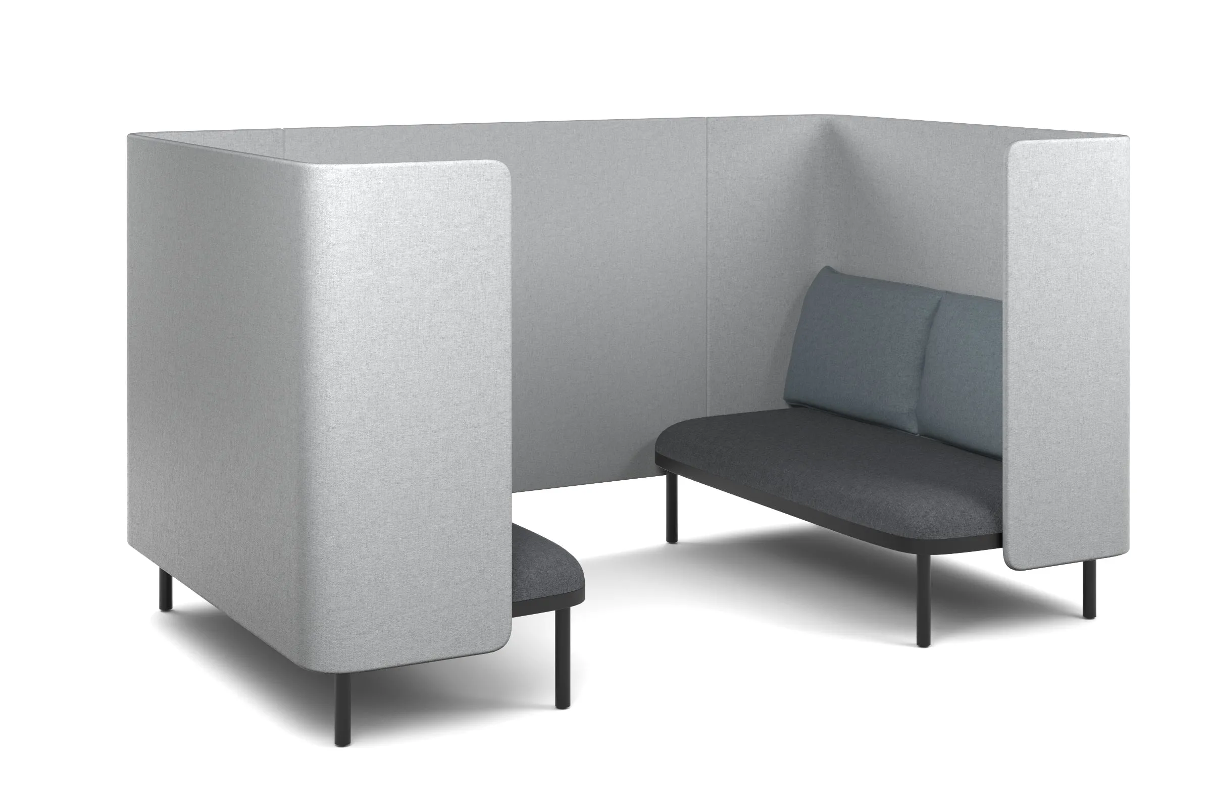 Cozy Two Double Seater Pod Privacy Booth