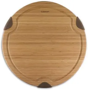 Cuisinart CBB-14RBC 14" (35cm) Non-Slip Round Bamboo Cutting Board