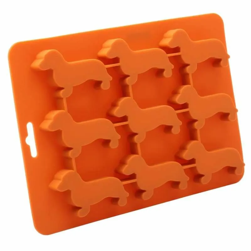 Dachshund Dog Shaped Ice Cube Tray