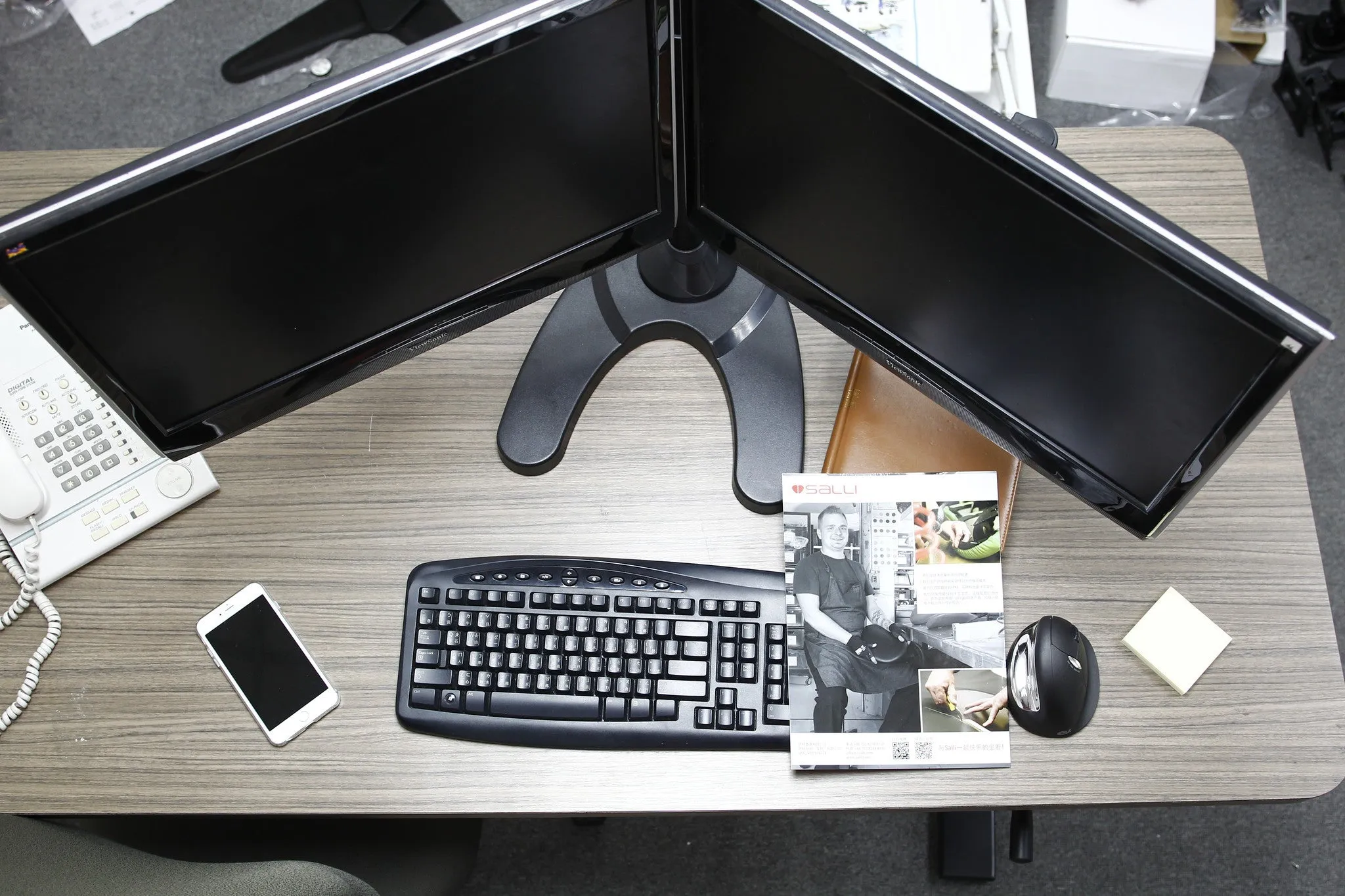 Dual Monitor Arm (Stand) 2MS-FH