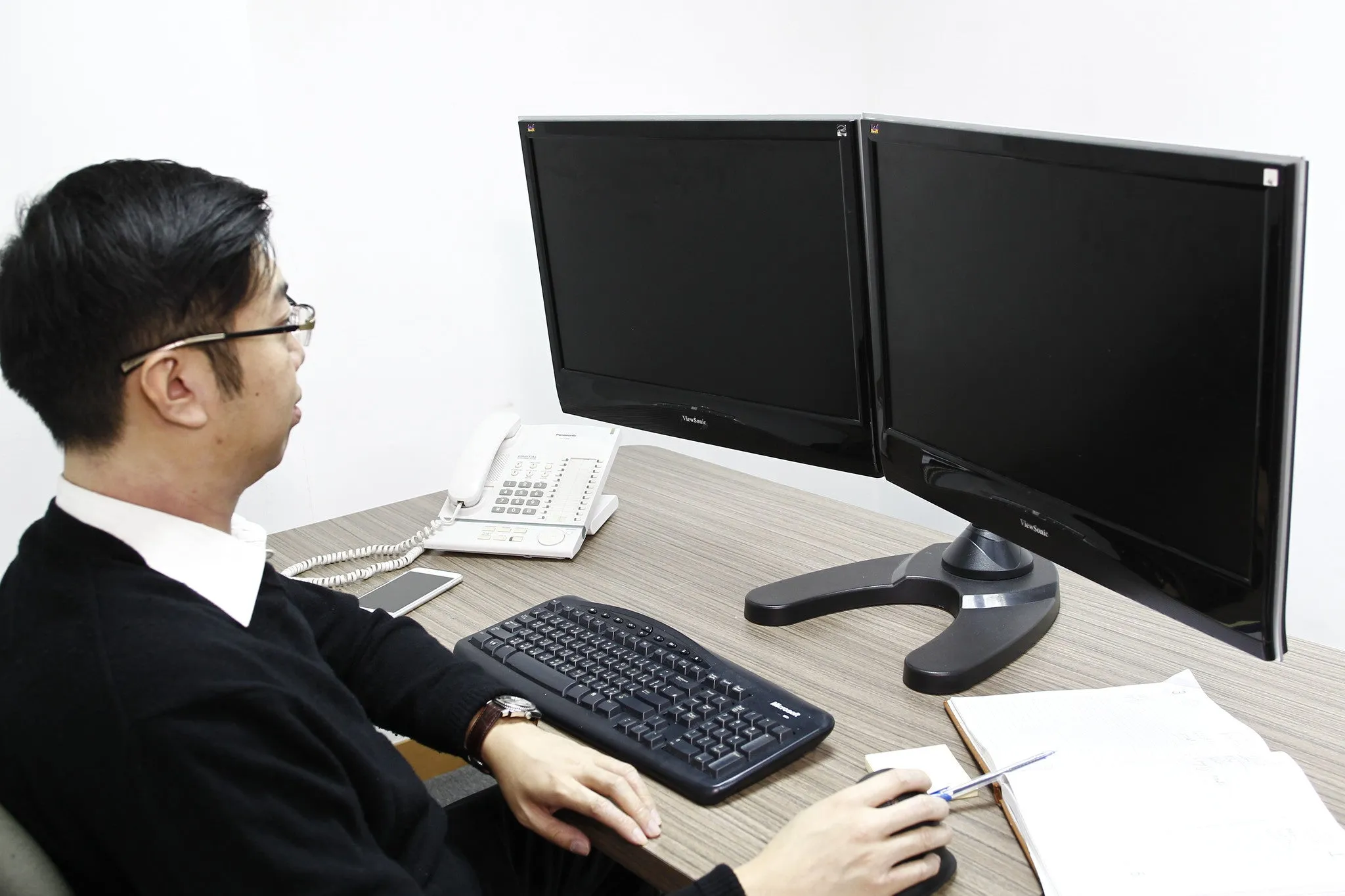 Dual Monitor Arm (Stand) 2MS-FH