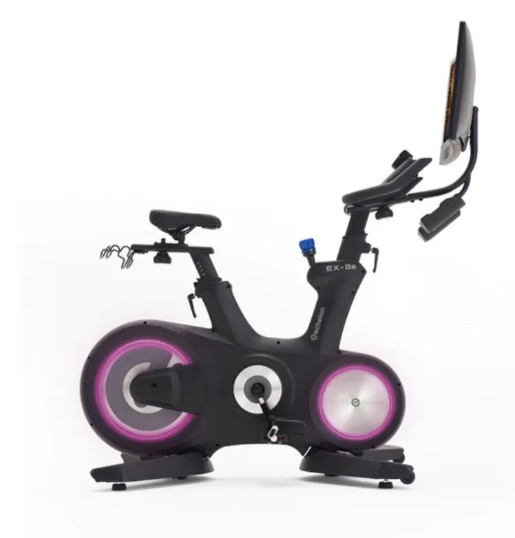 Echelon EX8s Upright Bike with 24' Monitor