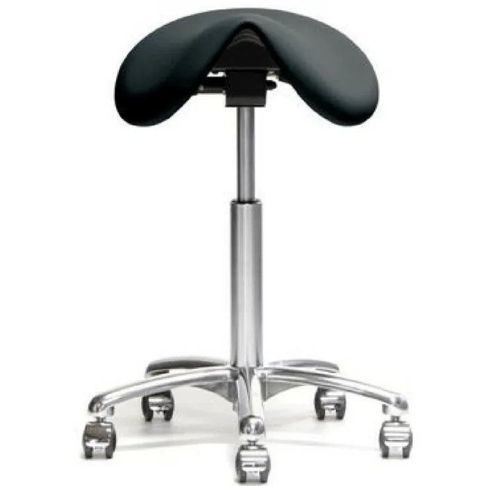 Elegant Björn Slim Saddle Stool for Petite Women