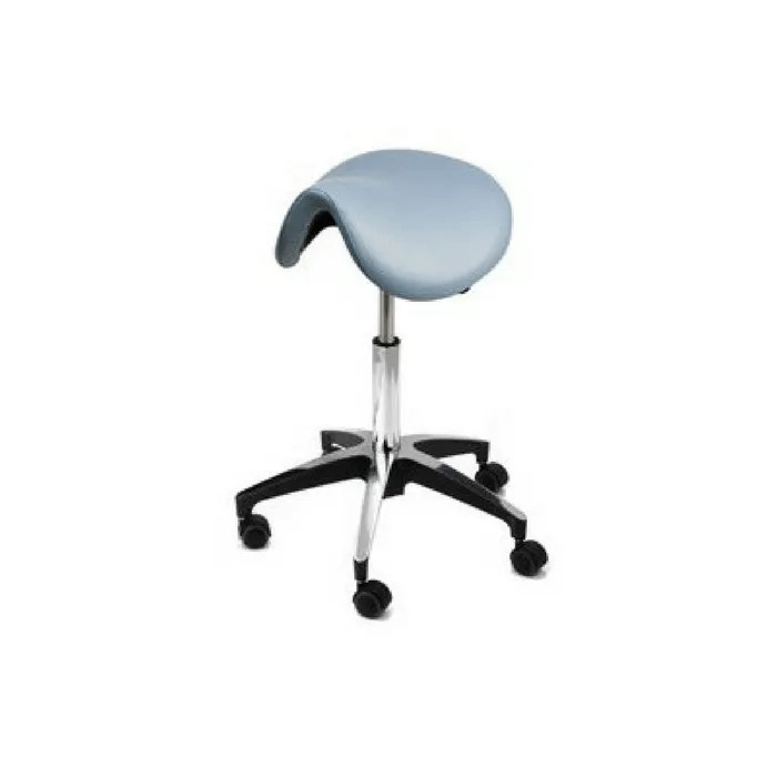 Elegant Björn Slim Saddle Stool for Petite Women