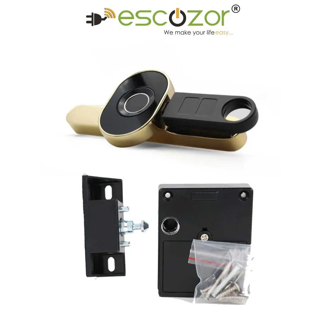 Escozor® GS01 Smart Furniture Digital Keyless Lock for Home Black