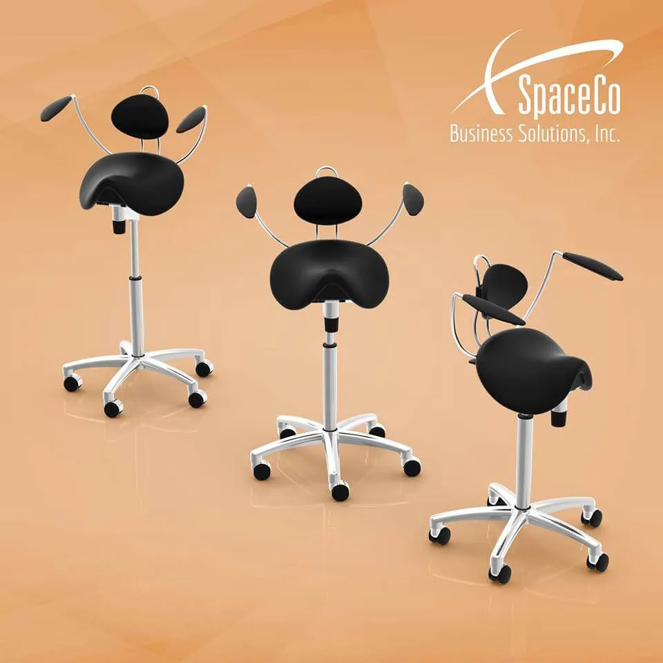 Finest Quality Sit-Stand Saddle Chair or Stool for Better Posture