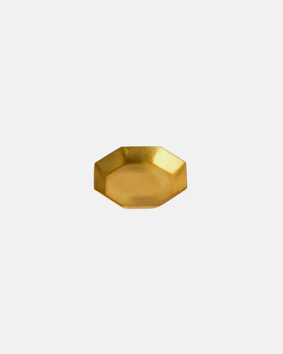 Fog Linen Work Brass Octagonal Plates