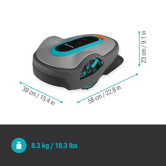 Gardena Robotic Mower SILENO life, 750 m²