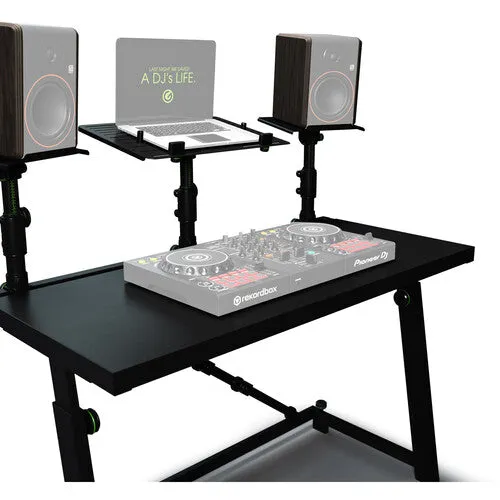 Gravity GR-GFDJT01 DJ Desk with Flexible Loudspeaker and Laptop Tray