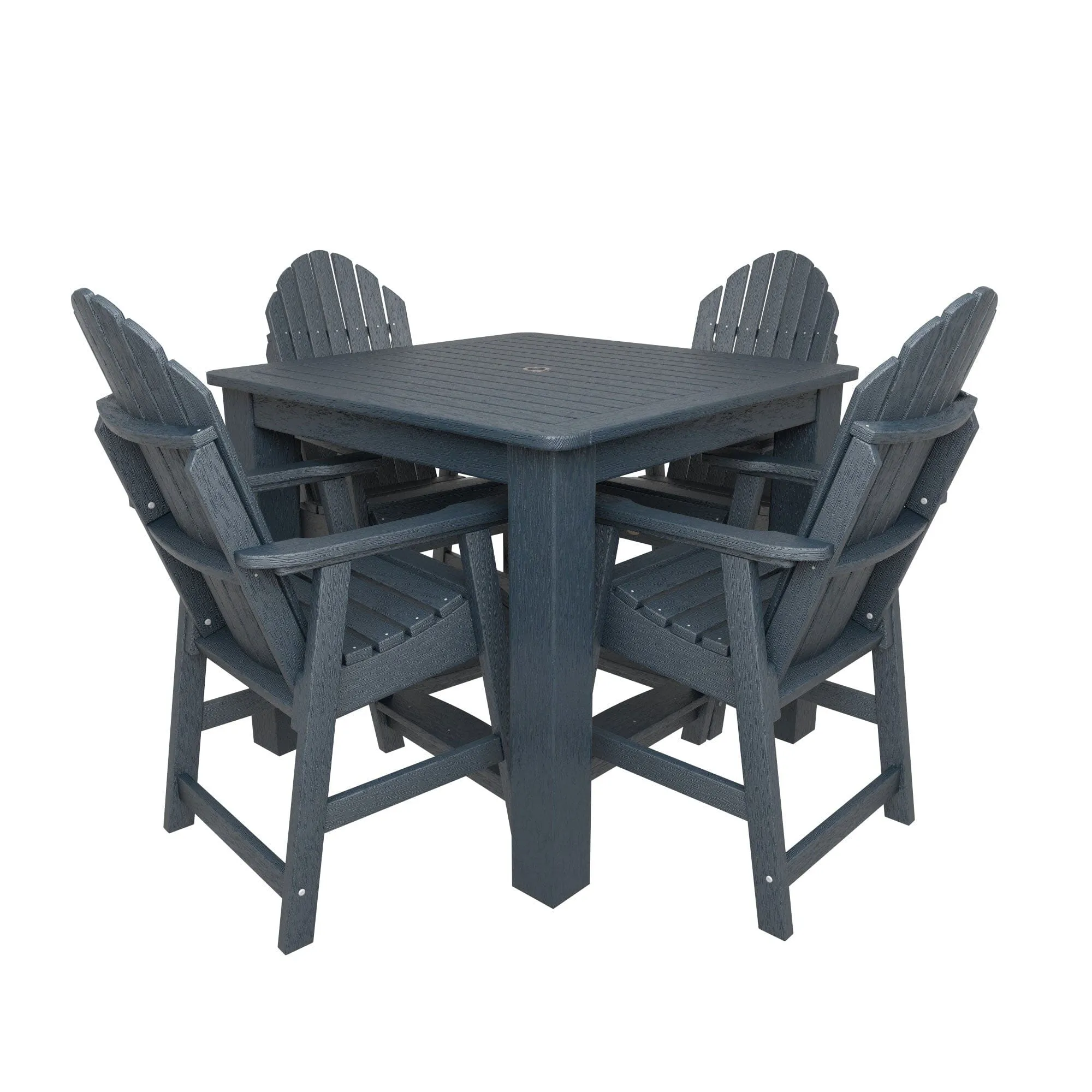 Hamilton 5pc Square Dining Set 42in x 42in - Counter Height