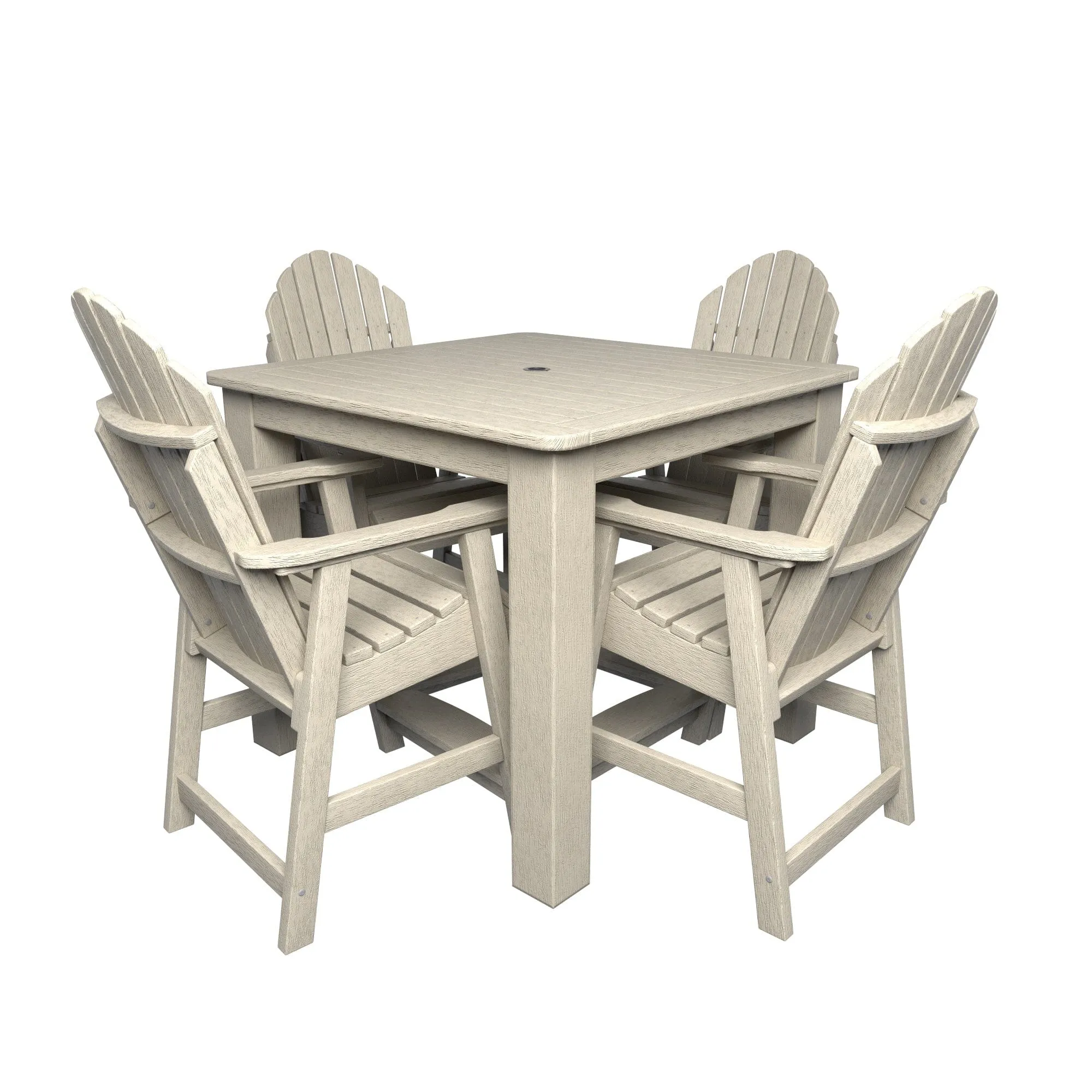 Hamilton 5pc Square Dining Set 42in x 42in - Counter Height