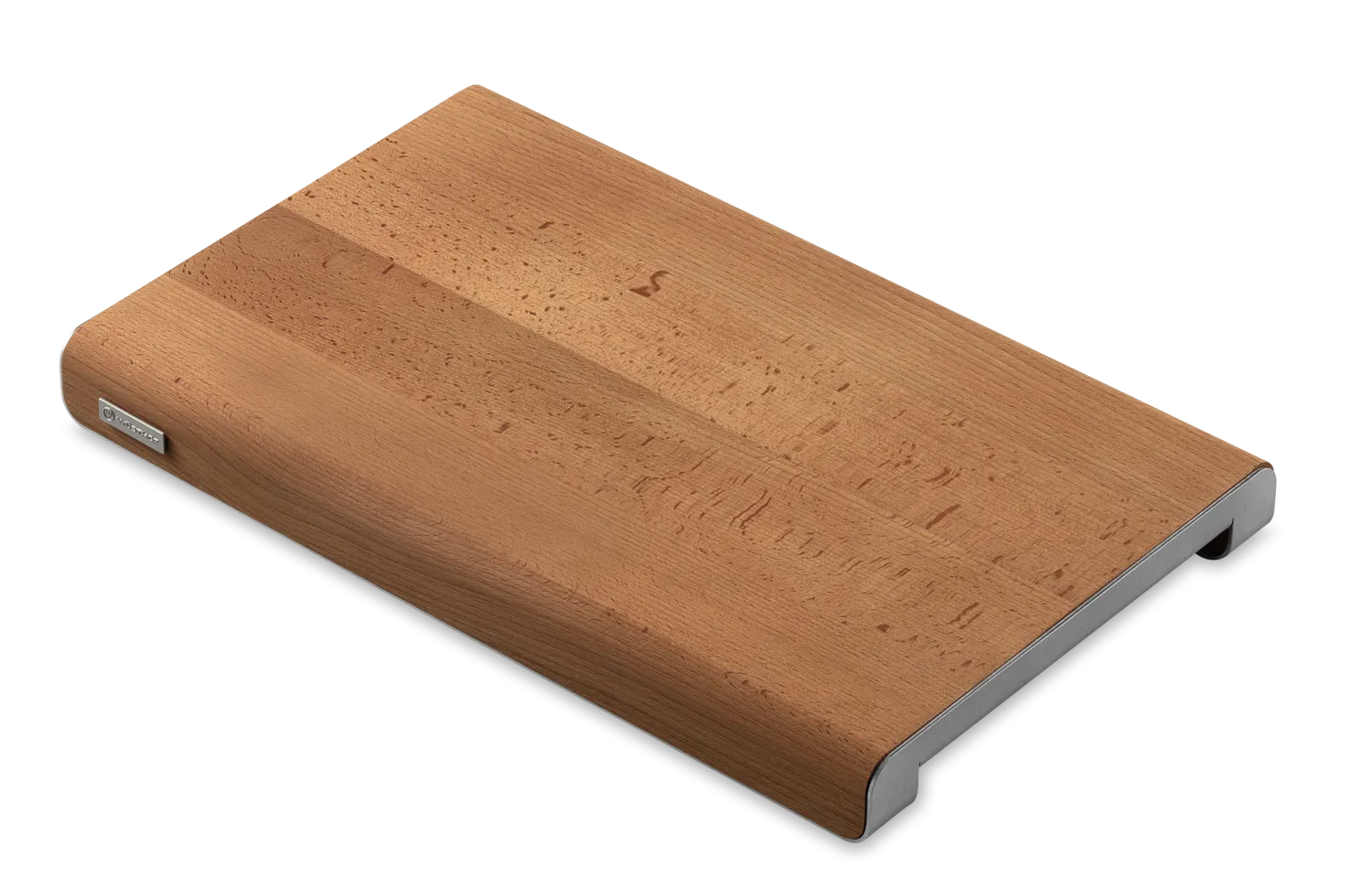 Heat-Treated Beech and Stainless Steel Cutting Board