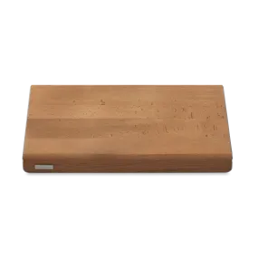 Heat-Treated Beech and Stainless Steel Cutting Board