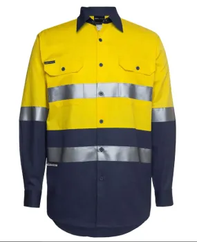 Hi Vis L/S (D N) 150G Work Shirt