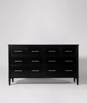 Indian Style Black Mango Wood Sideboard