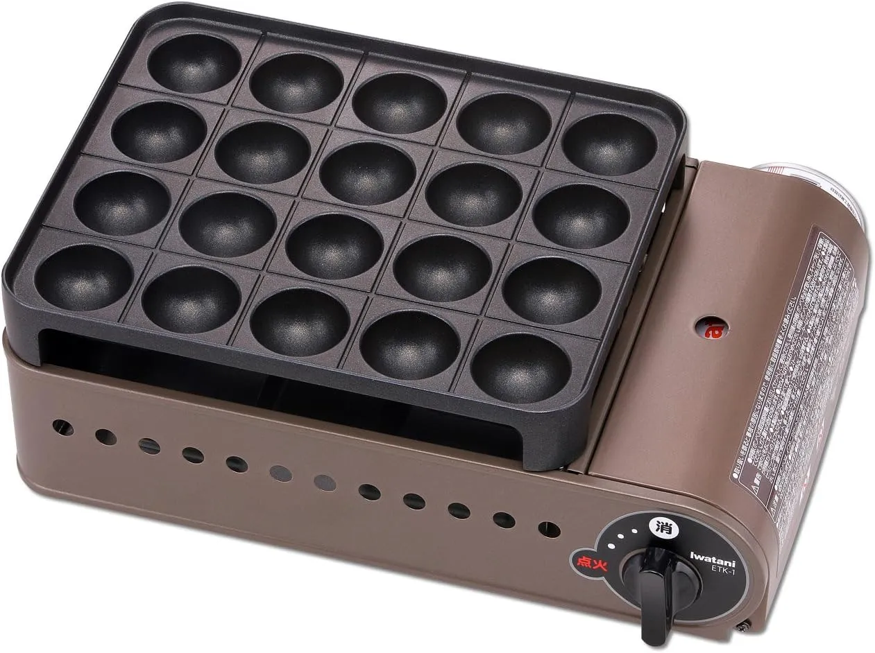 Iwatani Takoyaki Maker Gas Stove 20 holes