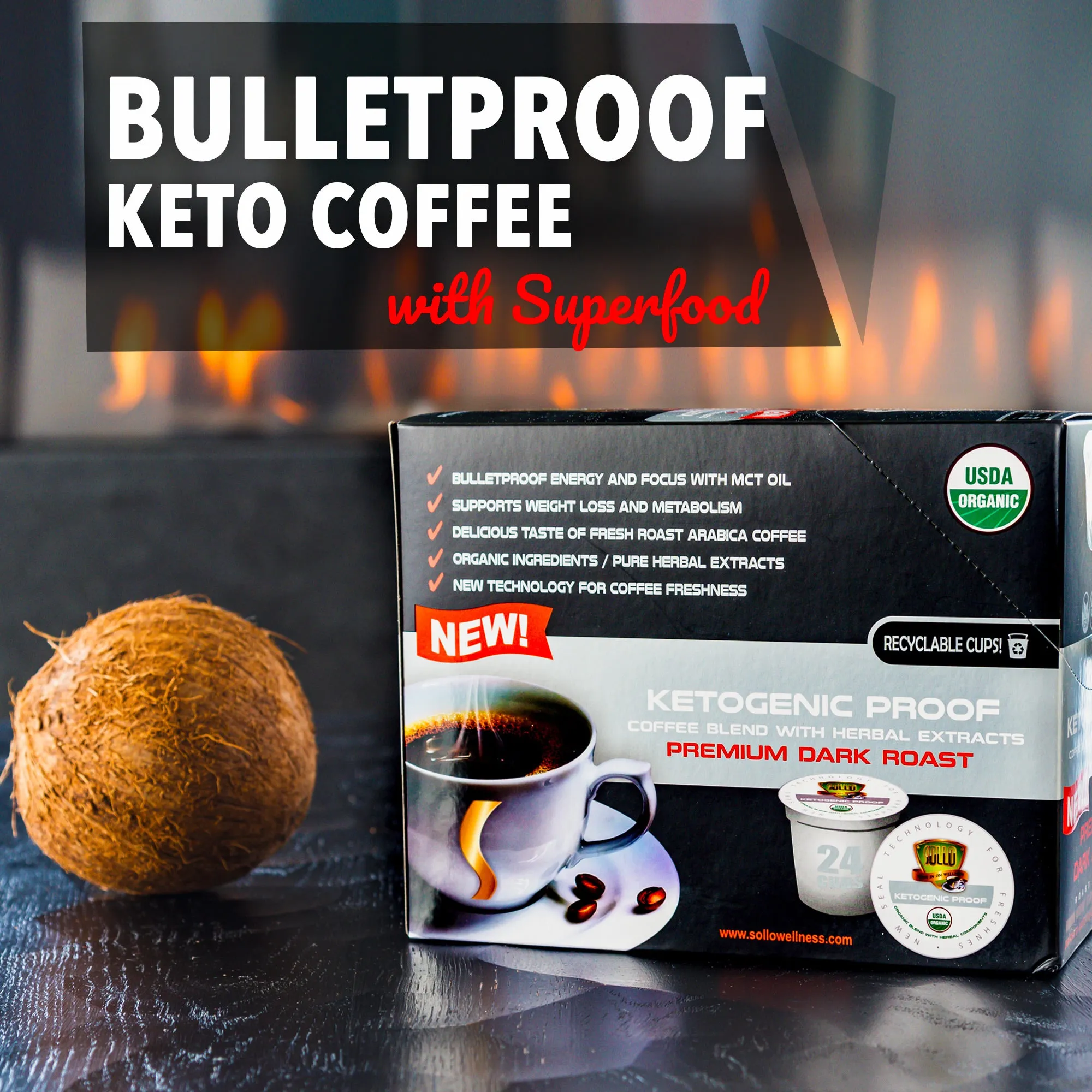 Keto Proof  Coffee Pods