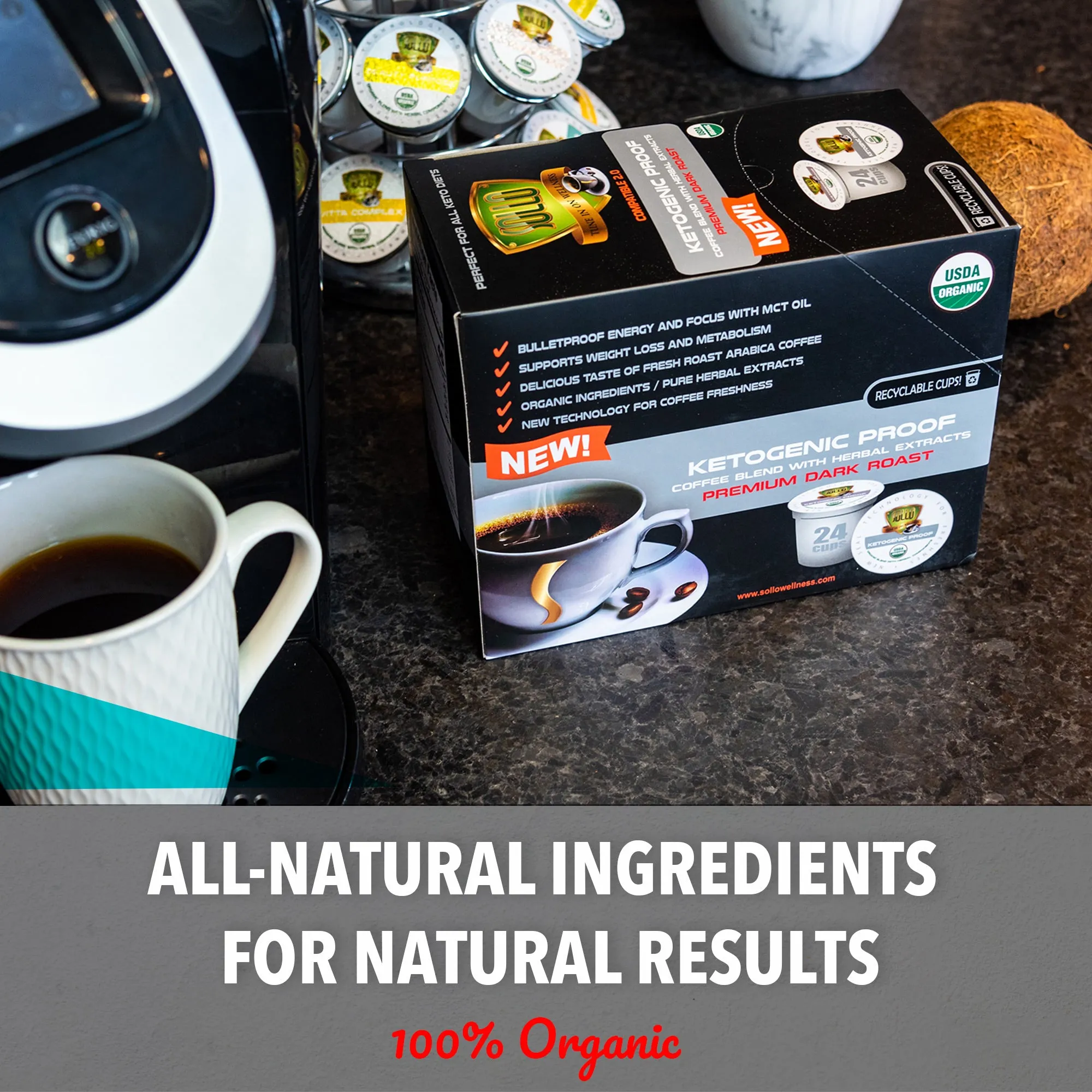 Keto Proof  Coffee Pods