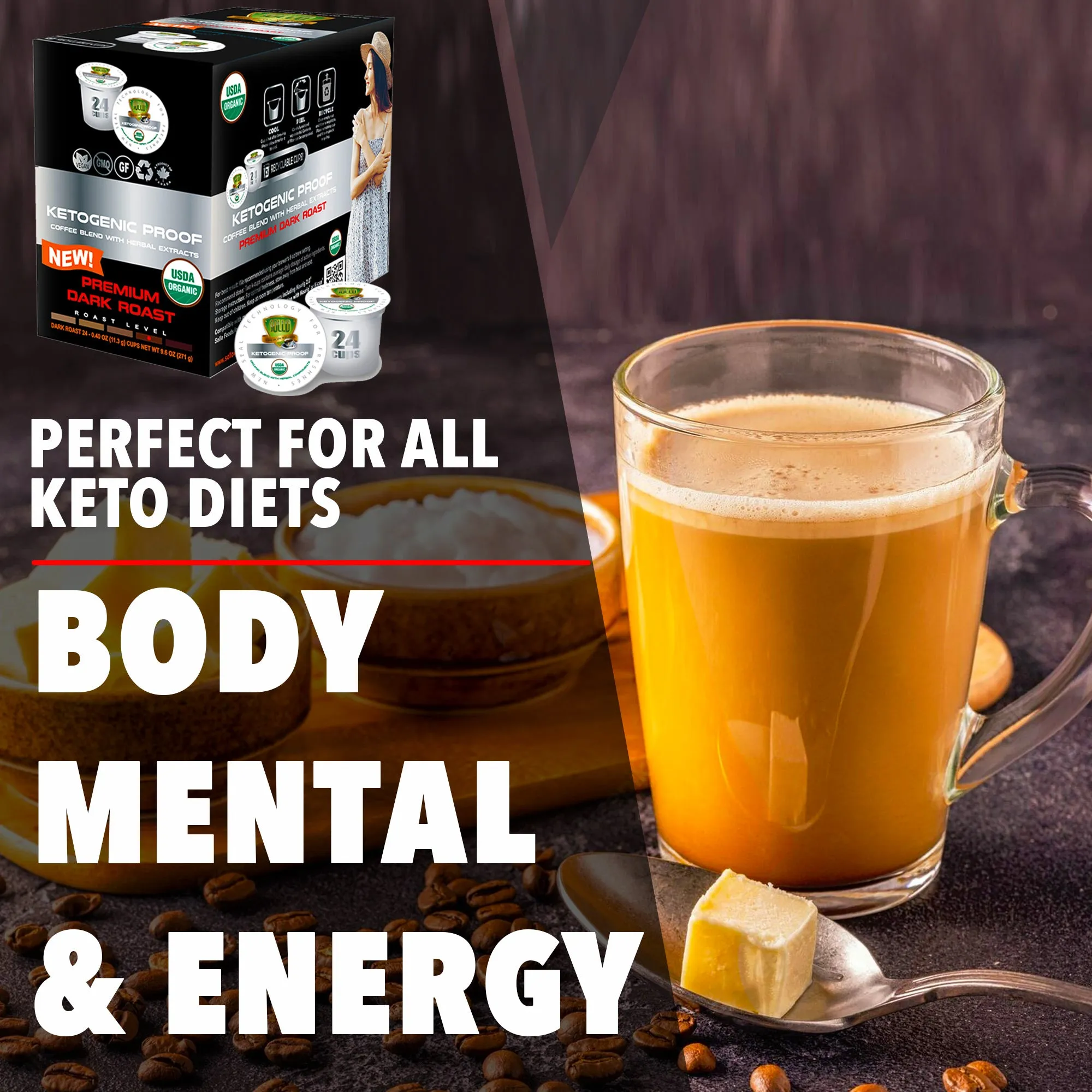 Keto Proof  Coffee Pods