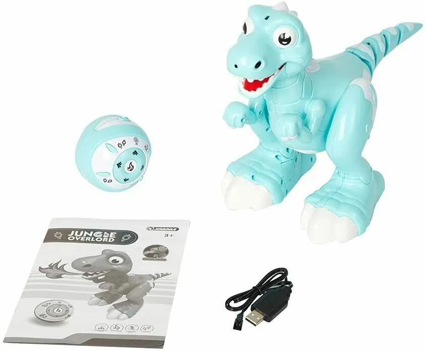 Kids Remote Dinosaur Robot Control Interactive Spraying Water Gift