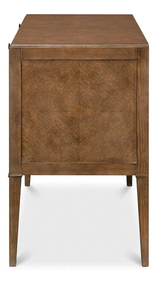 Ladlow Chest Two Drawers Light Mink Finish